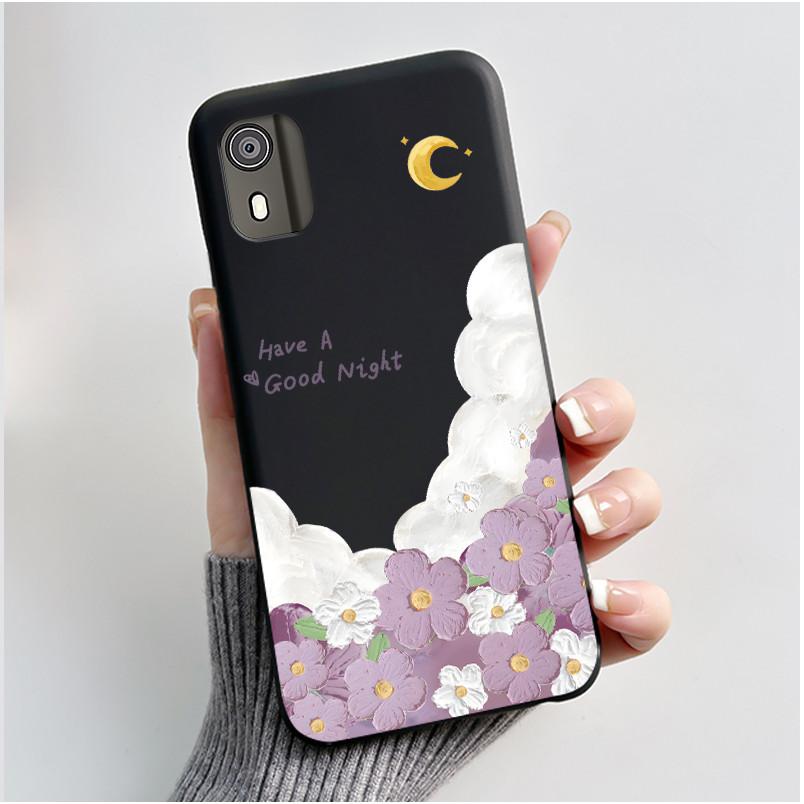 Cute Case For Nokia C02 (TA-1522) / C2 2nd Edition Funda Capa Printing Shell Protective Cover Soft Silicone Cartoon Phone Casing