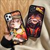 Megumin Phone Case Silicone PC+TPU For For iPhone  11 12 13 14 15 16 Plus Pro Max Cover