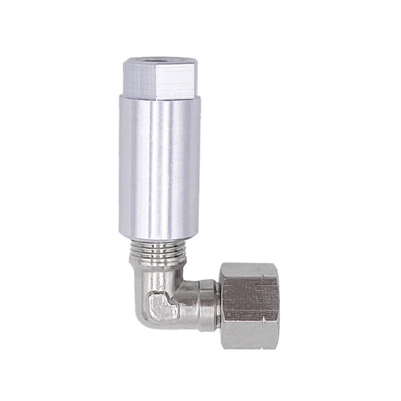 

Fuel Rail Pressure Gauge Adapter & 90 Degree Swivel Fitting Fit For Ford Service Port Schrader Valve