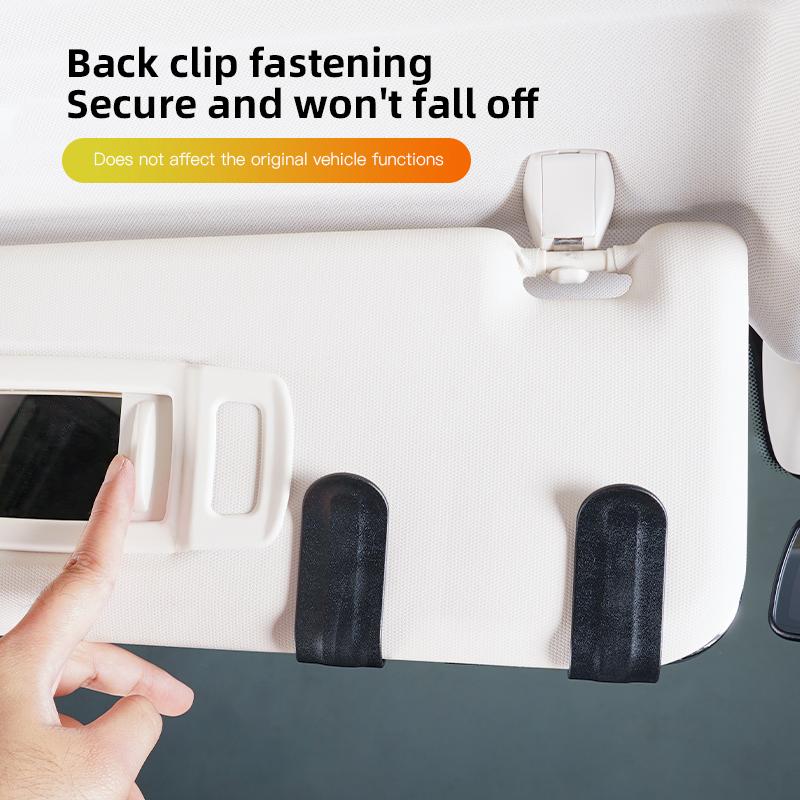 BBIF1 Car ABS Visor Glasses Box Auto Sunglasses Storage Case Accessories For BMW E90 G80 M3 G30 M5 F82 F83 F20 F21 G42 F95 F96 G06 G07