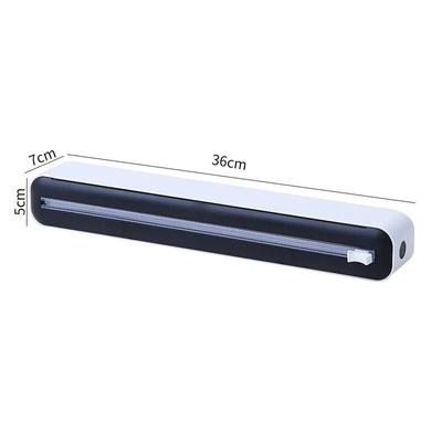 Food Cling Film Dispenser with Magnetism Plastic Wrap New Dispenser Cutter Aluminum Foil Slider Stretch Film Cutter Kitchen Accessories
