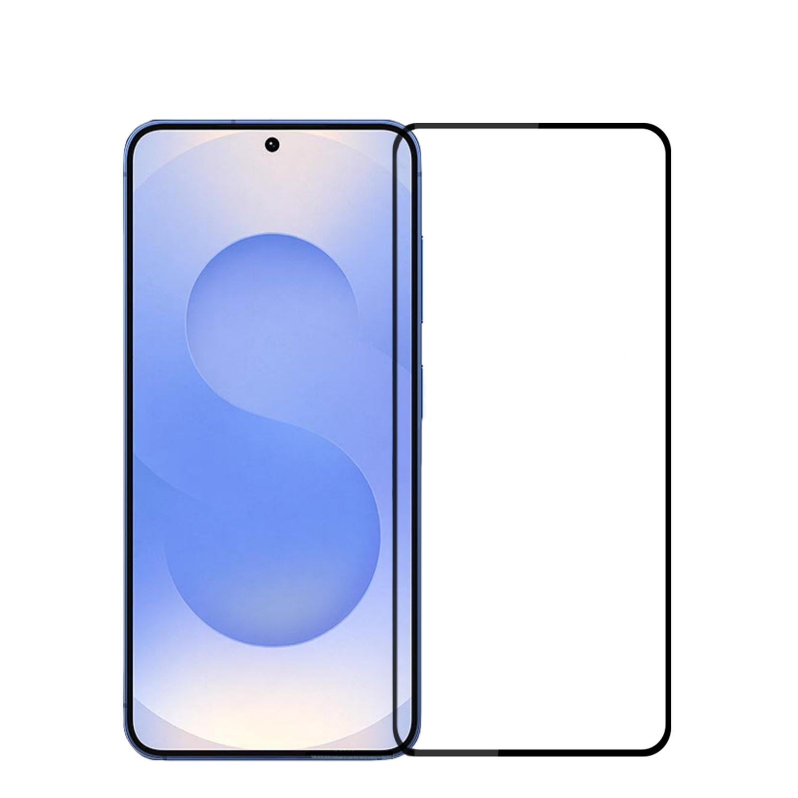 

For Samsung Galaxy S25 Edge Tempered Glass Film PINWUYO JK Series-2 9H Full Screen Protector Black