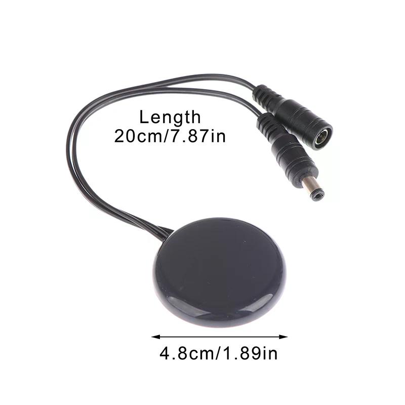 DC12V 24V Wood Panel LED Touch Sensor Dimmer Switch 5A 60W Hidden Surface Switch For LED Light Strip Touch Switch