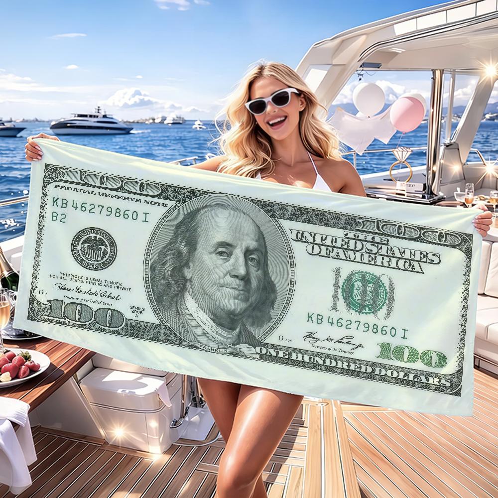 Franklin money Towel Quick Drying Beach Towels Are Suitable For Swimming Pools Camping Yoga And The Gym