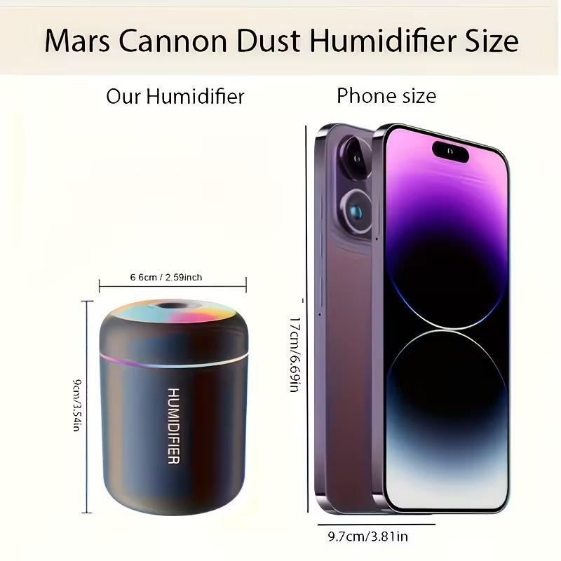 Essential Oil Aromatherapy Diffuser Humidifier USB Mist Diffuser Color Changing LED Night Light Air Humidifier for Home Bedroom Office