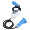 Tomada CEE 3 pinos AC 220-250V 16A com Medidor Digital LCD 220V Medidor de Eletricidade Digital para RV Carro Elétrico