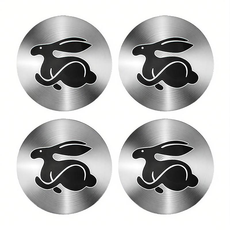 LMN1 VW Car Accessories Wheel Center Cover Stickers Hub Cap Sticker Tire Valve For VW GTI Polo Passat Golf Tiguan Jetta T-ROC Beetle