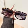 Fashion Square Sunglasses Big Face Thin Personality Versatile Sunglasses Same Sunglasses
