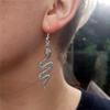 European & American Snake-Style Trendy Retro Earrings - Earthy, Cool, Versatile Snake-Shaped Clips with Japanese & Korean Influences.