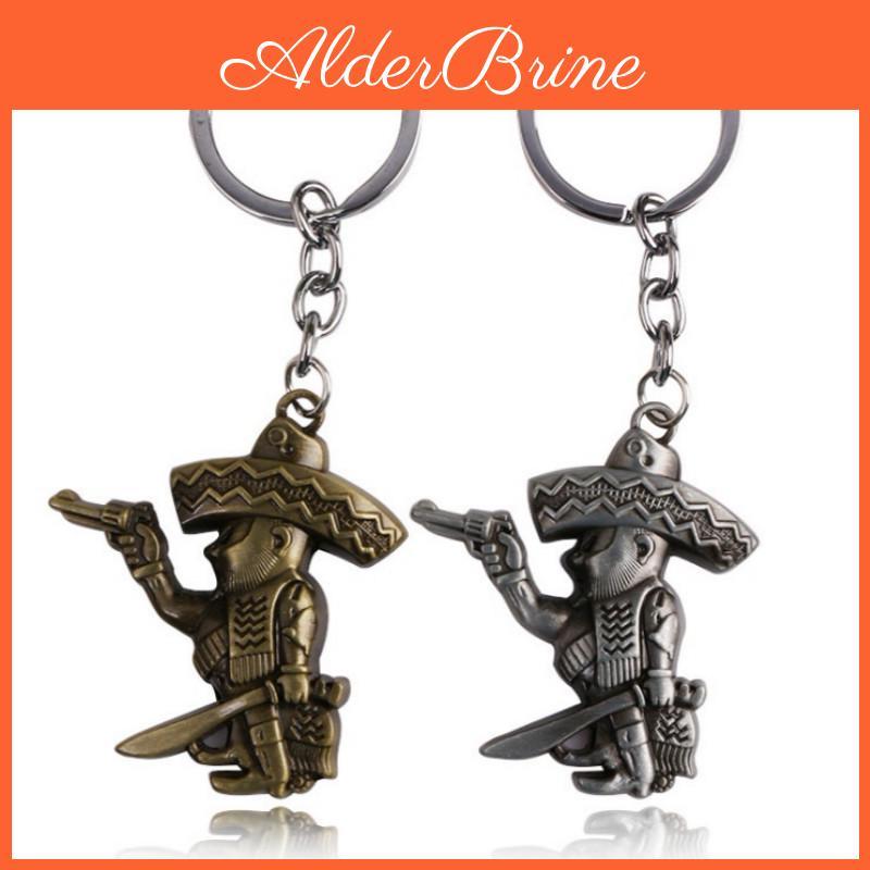 New Fashion Mc Movie Germany Bandidos S Keychain Pendant Jewelry For Fans