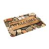 Europe Style Simulation Stone Doormat Mat Anti-Slip  Bathroom Kitchen Garage Rug Carpet 40*60cm