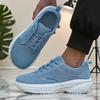Neue Herren Laufschuhe Atmungsaktives Mesh Bequeme Barfußschuhe Breite Zehenbox Schuhe mit dicker Sohle Outdoor Camping Weiche Herren Sneaker