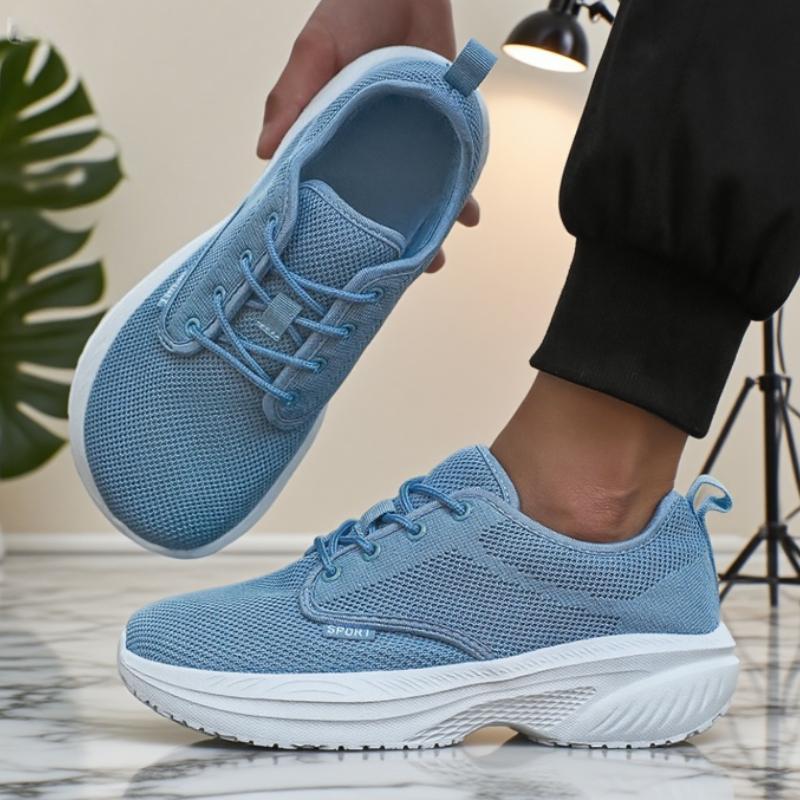 

New Men s Running Shoes Breathable Mesh Comfortable Barefoot Shoes Wide Toe Thick Soled Shoes Outdoor Camping Soft Men Sneakers 36 небесно-голубой