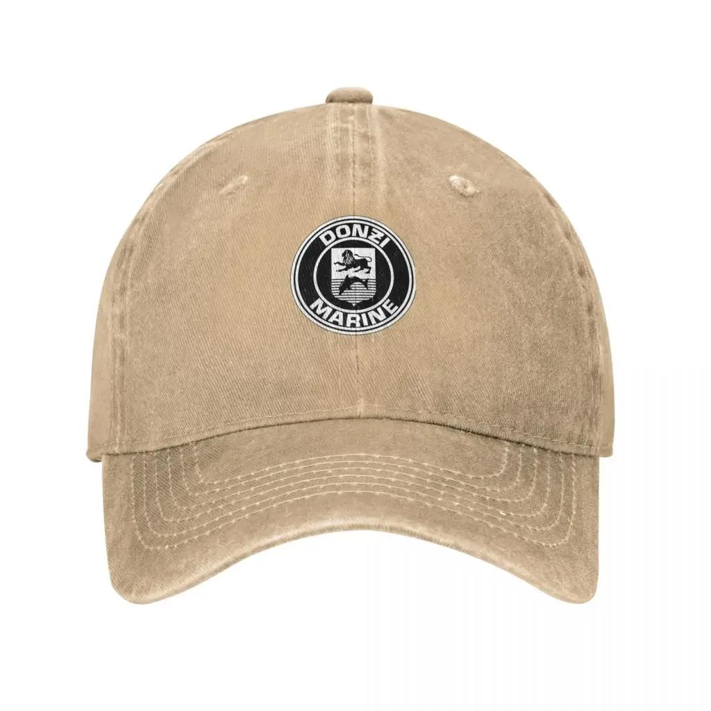 Donzi Marine Boats Logo Yachts Baseball Cap Fishing Cap Hat Luxury Brand Funny Hats Womens Golf Wear Unisexs