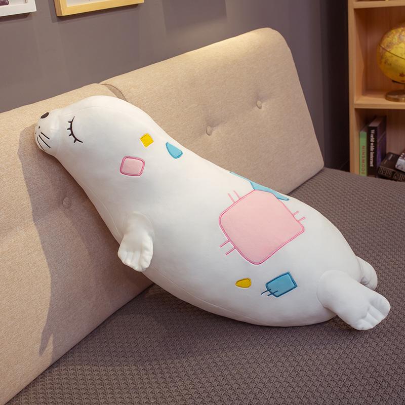 Hot Nice Huggable Soft World Animal Sea Lion Doll Seal Plush Toy Baby Sleeping Pillow Kids Stuffed Toys Gift