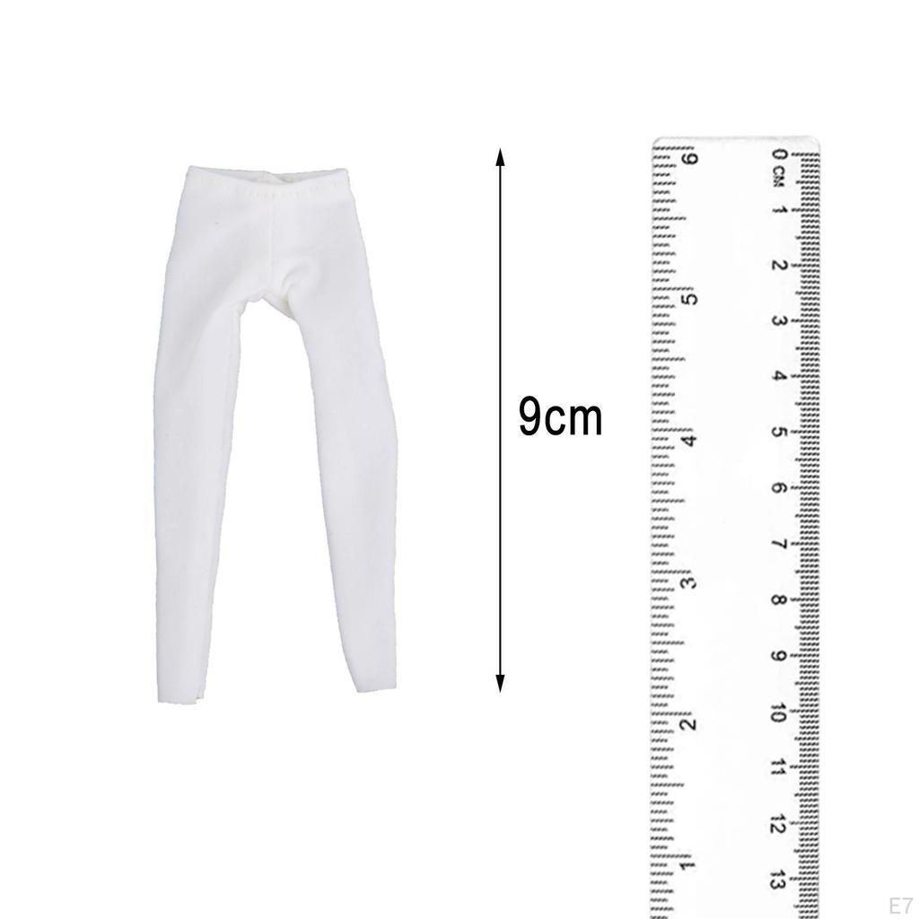 1/12 Female Doll Clothes Miniature Pants ,Handmade, Trousers for 6'' Action Figures Accessories