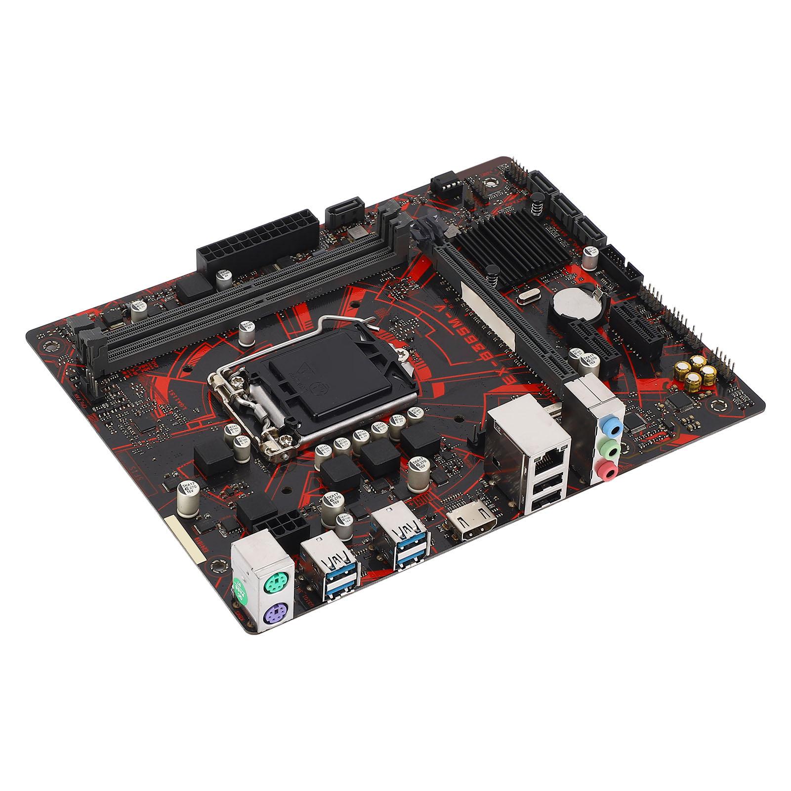 

EX B365M V Motherboard M ATX 2 Channel DDR4 Serial ATA III Desktop Motherboard for LGA 1151 9th 8th Gen Core 14nm CPU