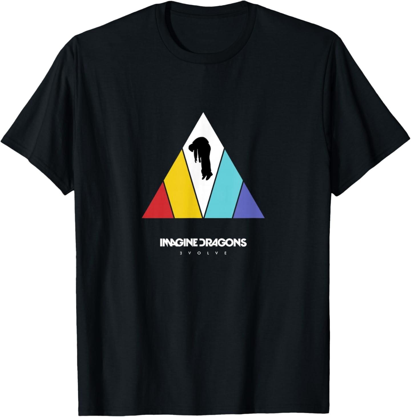 Imagine Dragons Triangle Logo Black T-Shirt S