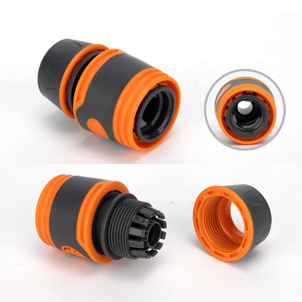 1/2 Inch Hose Quick Connector Leak Proof Designs Hose Coupler for Efficient Water Management in Gardens & Job Sites