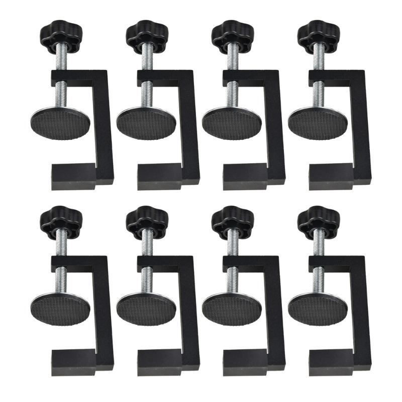 

Heavy Duty C Clamps Adjustable From 10-57mm For Carpentry Metalworking And DIY Projects Cupboard Door Panel Installation 1