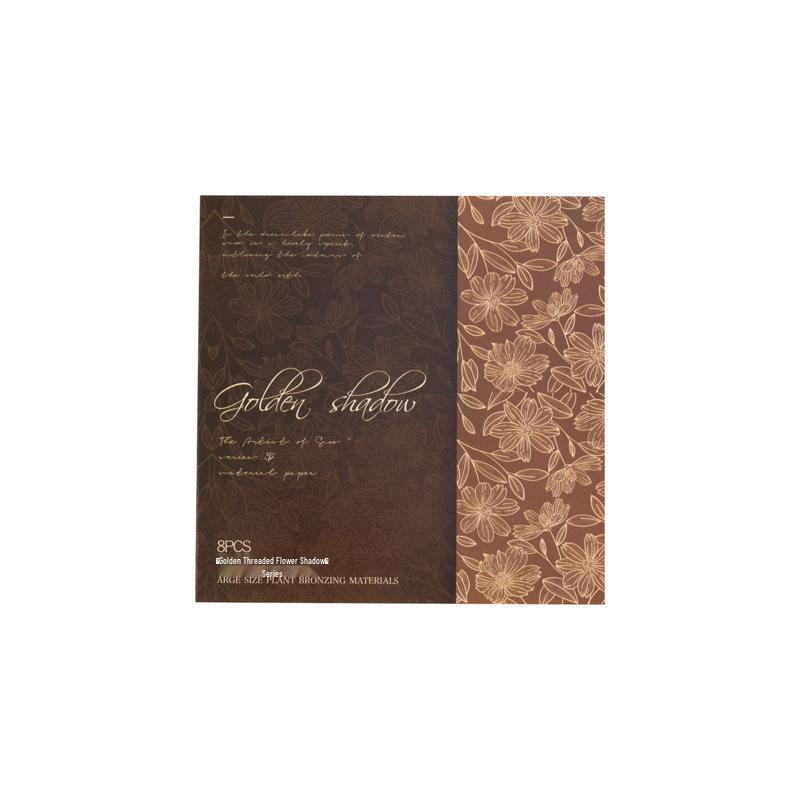 Ketchup Girl Floral Vellum Hot Stamping Journal Decoration Series