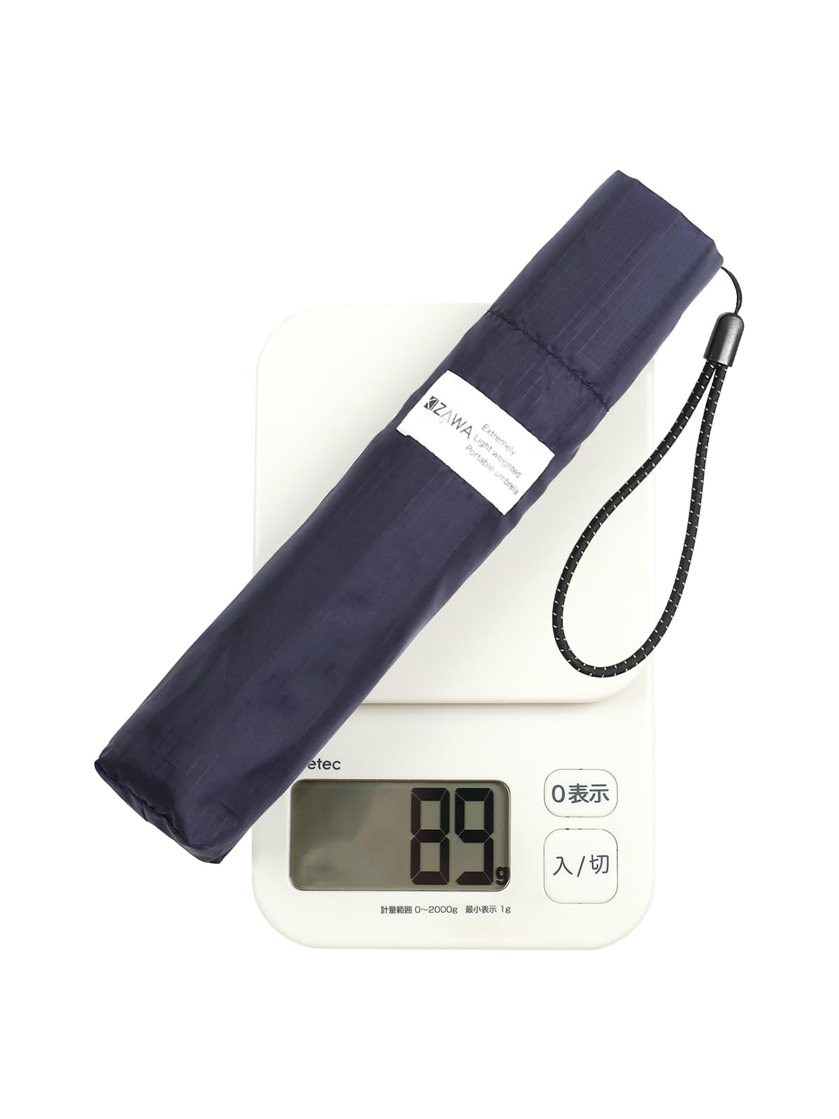 

KIZAWA Складной Легчайший Карбоновый 6 Спиц 60см Ультра 365 Дней Мини Идеальный для Дождливого Сезона Зонт, Волокно, Ребра, 89г-139г, Мужской/Женский Рисунок,