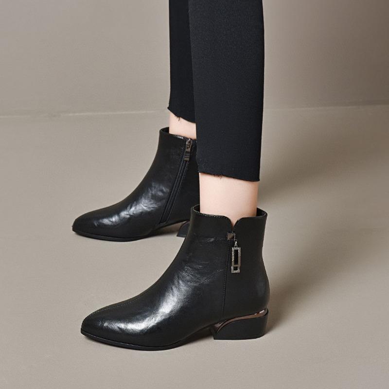 Fashion Boots Leather Boots Short Boots