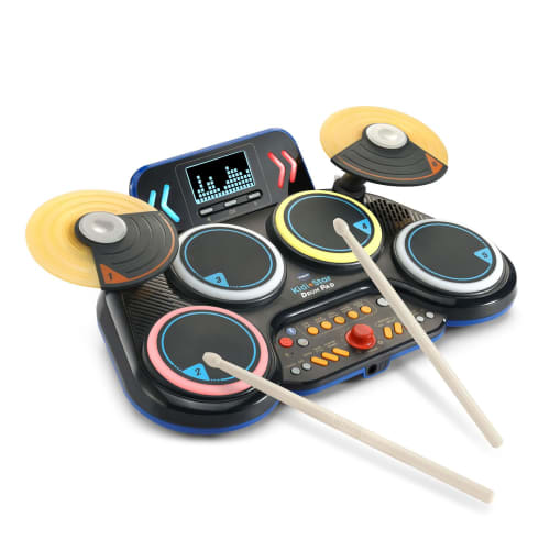 VTech Kidi Star Drum Pad, černá.