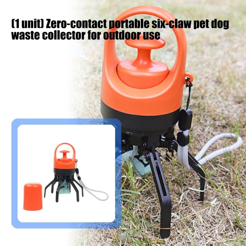 Convenient Pet Poop Scooper Keep Hand Clean And Environment Grip Style For Easy Use for Neighborhoods