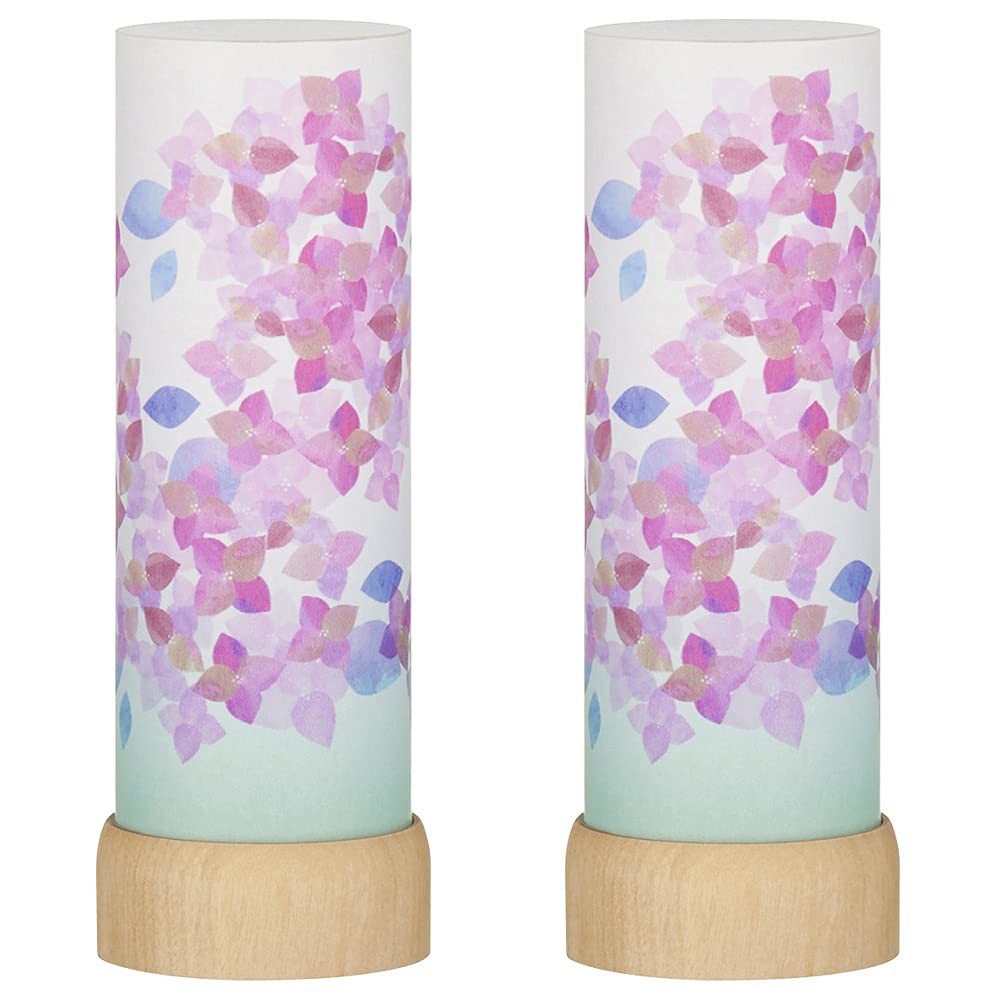 

Буддийский алтарь магазин Takita Shoten Бон Фонарь Мини Бон Фонарь Сараса Гортензия Светодиодный Беспроводной Парный Набор Высота 19 см х Ширина Стоячий Фонарь Сертификат