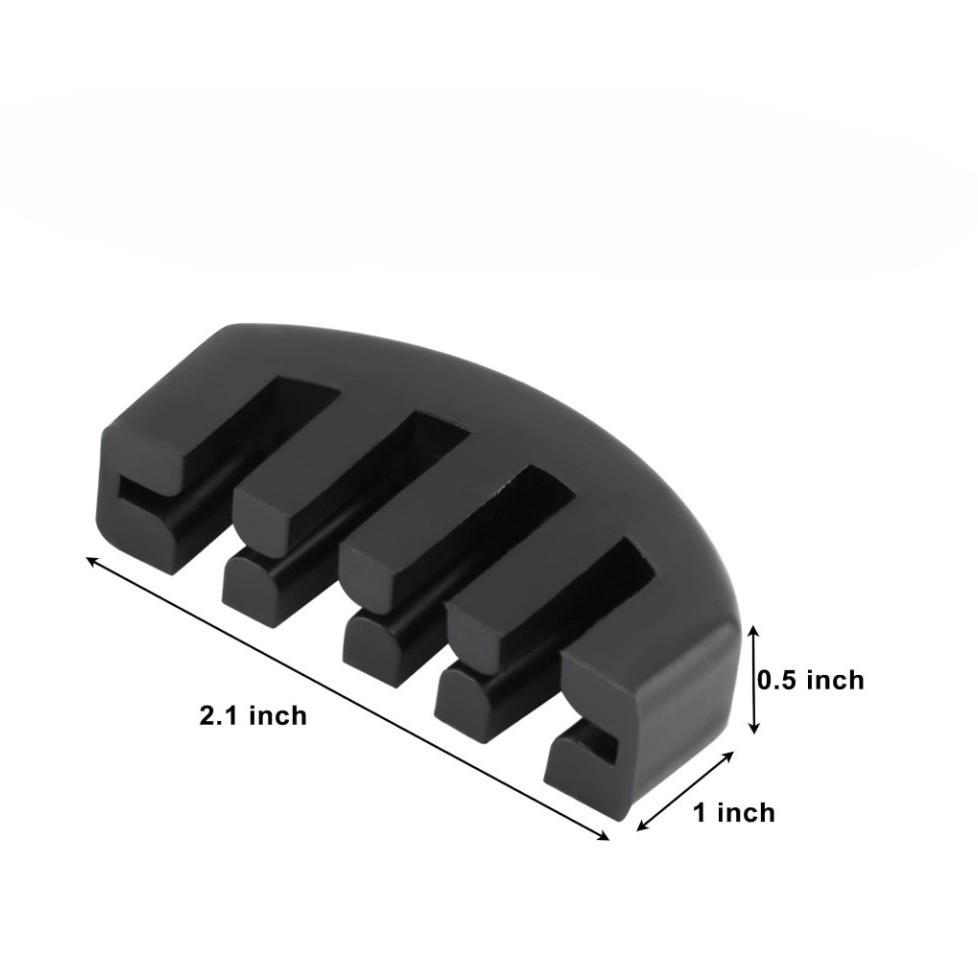 Violin Rubber Mute for Sound Reduction