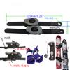 Adjustable Plastic Automatic Belt Buckles Easy-to-Use for Ski Bags & Bindings & Straps