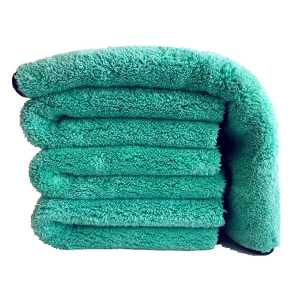 1 pz 1400GSM Coral Fleece Deluxe Car Wash Microfibra Asciugamano Peluche Pulizia Asciugatura Panno Cura Auto Dettaglio Lucidatura