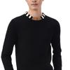 Burberry Sweaters Men's Black Crew Neck Moderate 81042051