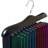 Konten Tie Hanger, Belt Hanger, Holds 24 Ties, Belts, Scarves, Camisoles, and Underwear, Plenty of Storage, Wooden Hanger, Closet Organization, Non-Sl