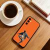 Hip-hop Illustration Phone Case For Samsung Galaxy A73,A72,A71,A70,A53,A52,A51,Soft Silicone Black Cover