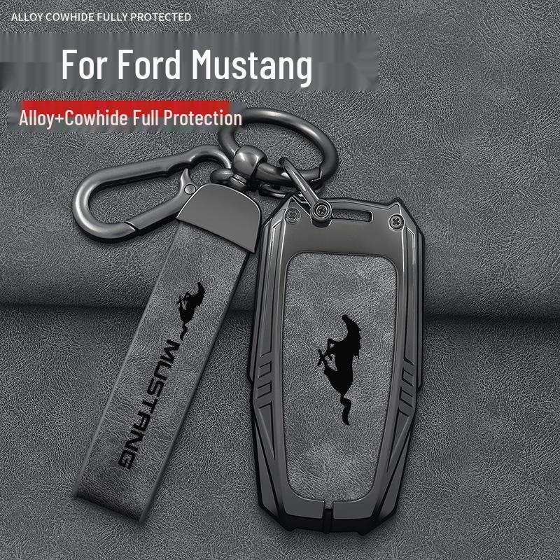 Estojo para Chaves e Óculos Cavalo Elétrico para Ford Mustang Cobra - Concha Protetora e Fivela Unissex