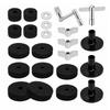 23 Pieces Cymbal Felt and Sleeve Kit Sturdy for Rehearsal Areas, Percussionists