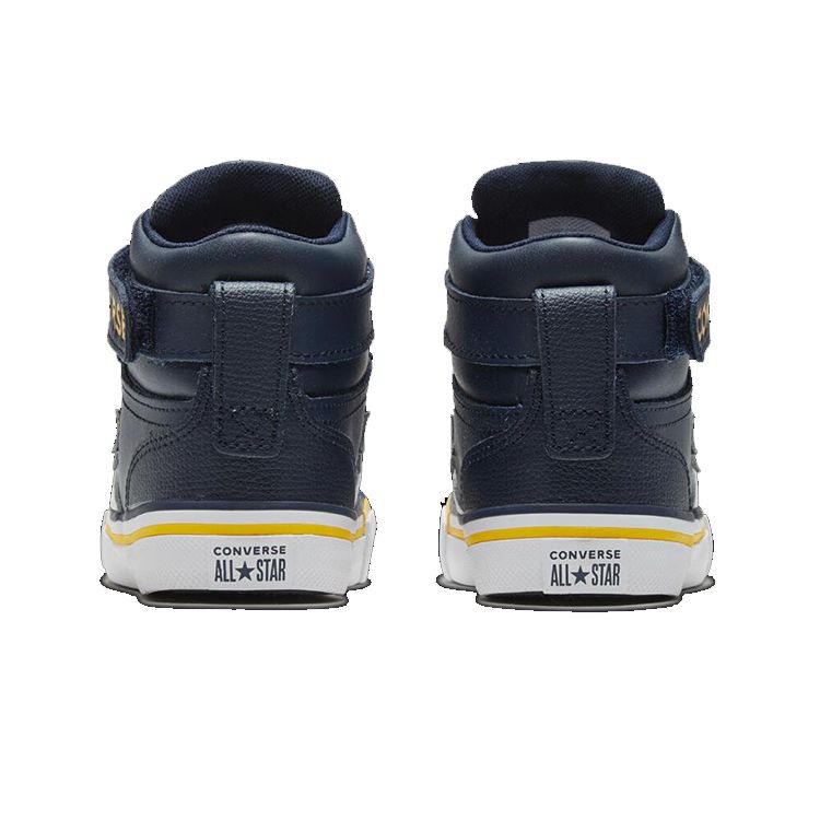 Converse Pro Blaze Strap Non-Slip High-Top Kids Skate Shoes Kids sneaker Blue 666936C