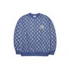 MLB Sweatshirts Unisex Blau Rundhals Mäßig Regular 3AMTM0614-50BLD