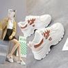 2025 Spring New Versatile Korean Version Platform Dad Shoes Female Student Leisure Sports Little White Women's Shoes QR-J06