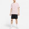 Nike Breathable Striped Short Sleeve T-Shirt Men Tops White DM8880-100