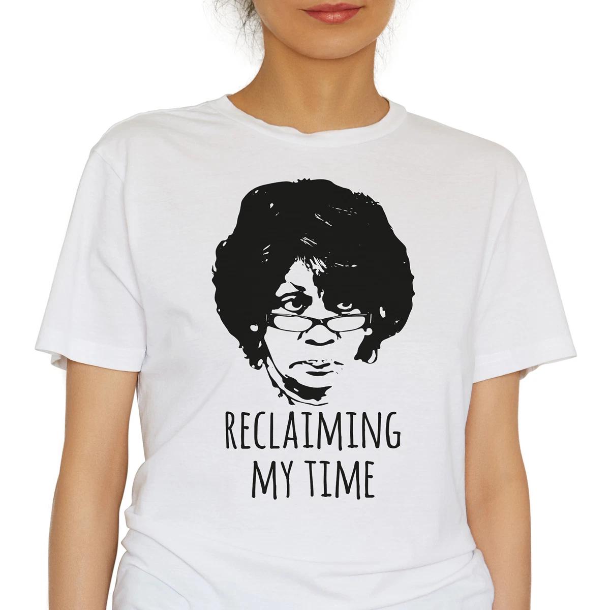 Reclaiming My Time Shirt Maxine Waters TShirt Auntie Maxine Feminist Tee 3XL