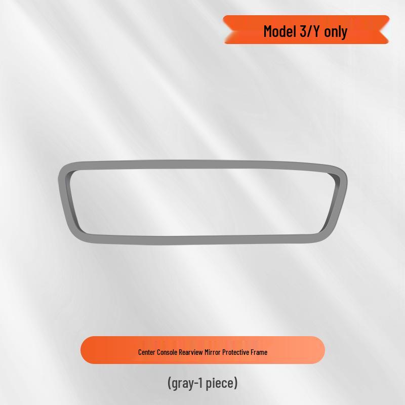Model 3/Y Silicone Rearview Mirror Cover - Protective, Decorative Frame for Car Interior