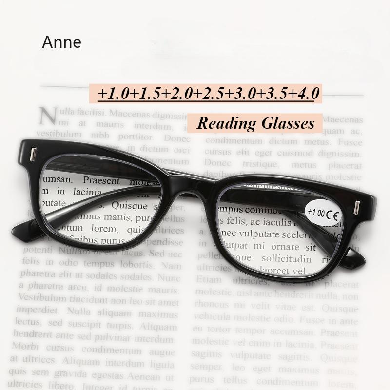 Retro Women Reading Glasses Men Anti Blue Light Eyeglasses Fashion Presbyopia Hyperopia Eyewear +1.0 +2.0 +4.0