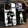 O-Opium Rap Playboi Carti Phone Cover For IPhone 16 15 14 13 12 11 17 Pro Max Plus Color Silver Shell