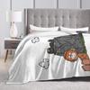 Monkey Punch Warme Weiche Decken Kinder Erwachsene Plüsch Überwurfdecke Flauschige Outdoor Flanell Tagesdecke Sofa Bettbezug