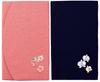 Chirimen Reiwa Embroidered Gold Envelope Fukusa Set (PlumOrchid)