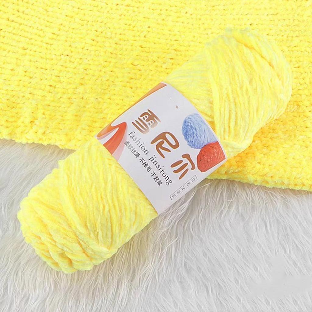Skin Friendly Velvet Hand Knitting Yarn for DIY Cardigan Gloves Shawl Knitting Threads for Crochet Sweater Scarf Clothes