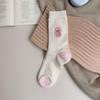 Ladies Spring and Summer Thin New Cartoon Mesh Pure To Wind Tube Stack Socks